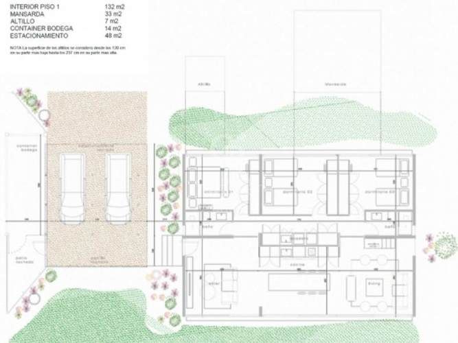 Casa en Frutillar, Entorno exclusivo parcela con playa.