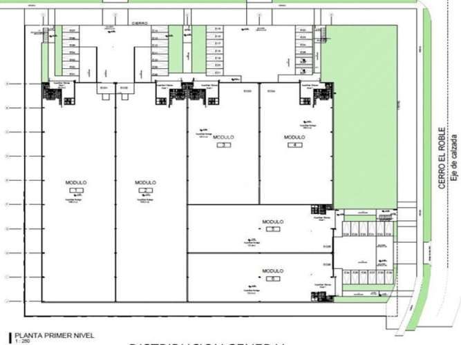 Centro de Bodegaje Industrial, Bodega N°1