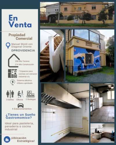 CASA MANUEL MONTT CON DIAGONAL ORIENTE