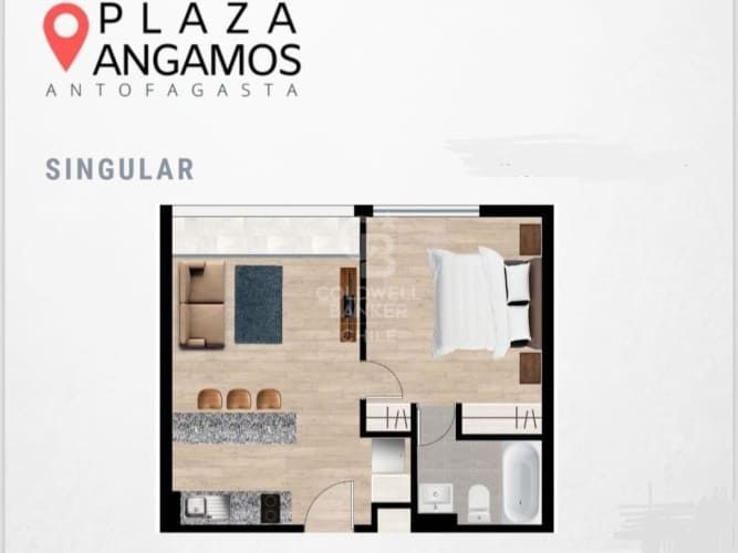 Departamento con Vista al Mar