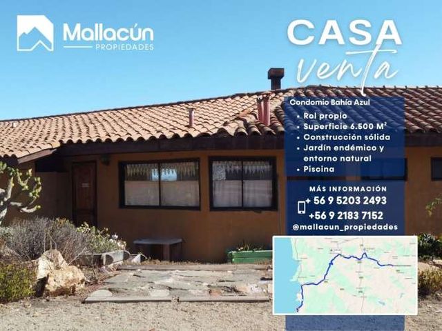 Casa en Venta en Condominio Bahía Azul – Los Vilos