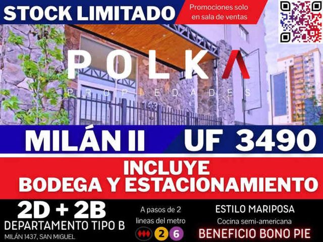 Departamentos Mejor Precio De San Miguel 2d /2b-tipo A