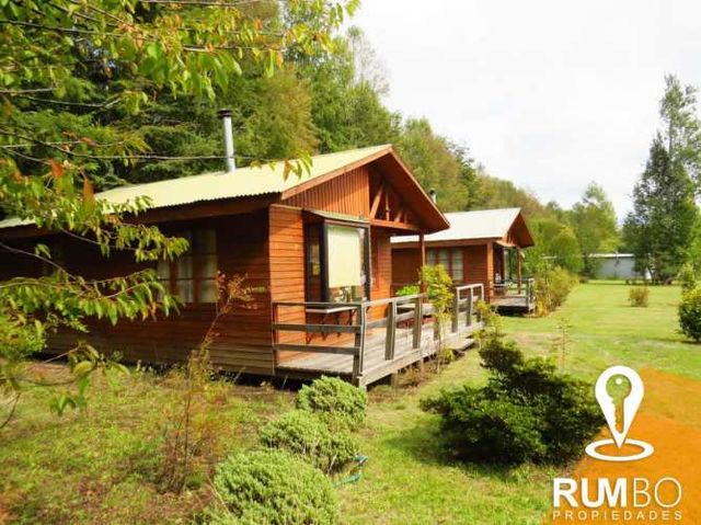 2 Cabañas equipadas en parcela de 5.000 m2, Villarrica