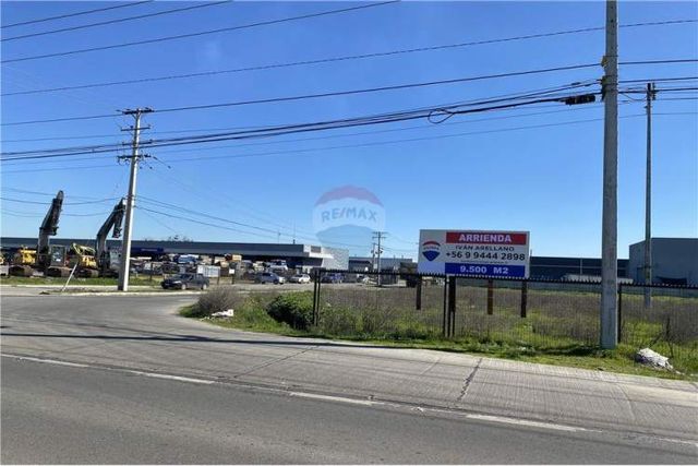 Se arrienda terreno industrial 9.500 m2  3km talca