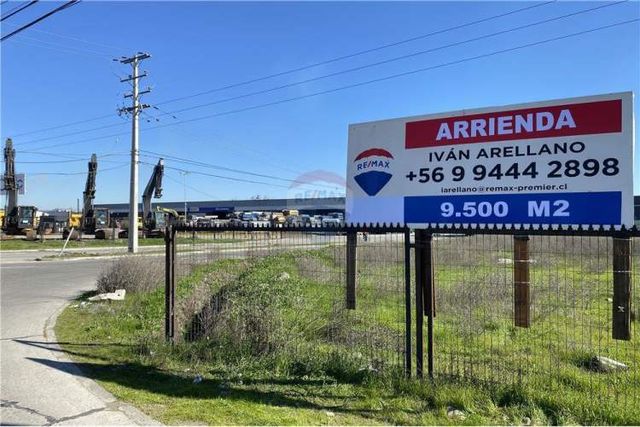 Se arrienda terreno industrial 9.500 m2  3km talca