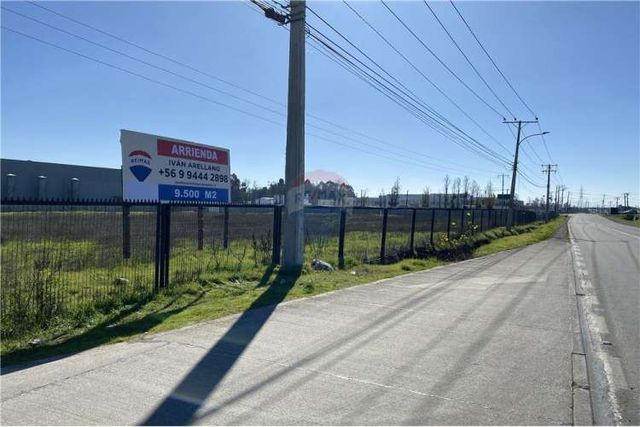 Se arrienda terreno industrial 9.500 m2  3km talca