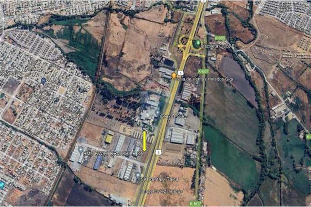 Se arrienda terreno industrial 9.500 m2  3km talca