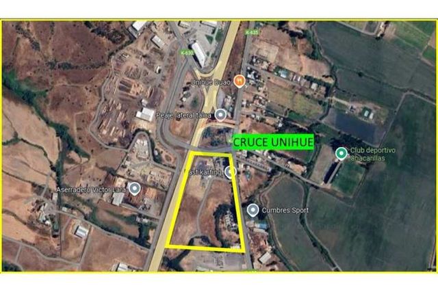 Arriendo lotes de 5.000  cruce unihue.