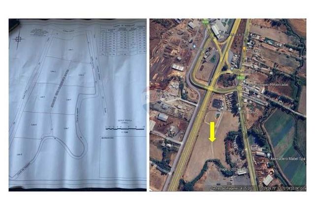 Arriendo lotes de 5.000  cruce unihue.