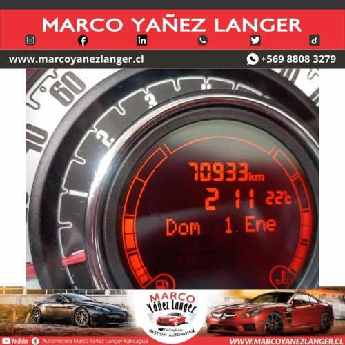 FIAT 500 LOUNGE 1.4 / AÑO  KILOMETROS / EXCELENTE ESTADO