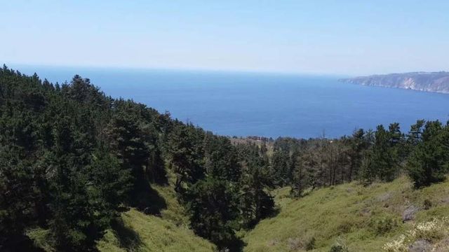 Espectacular terreno con vista al mar