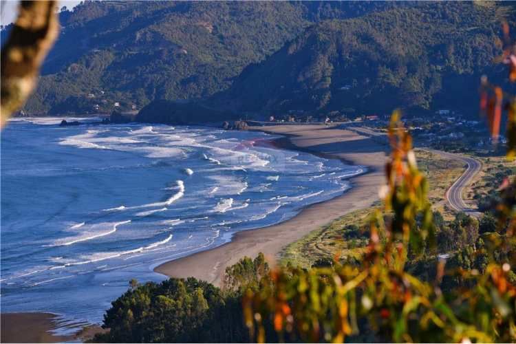 Venta parcelas vista al mar y río mehuin valdivia