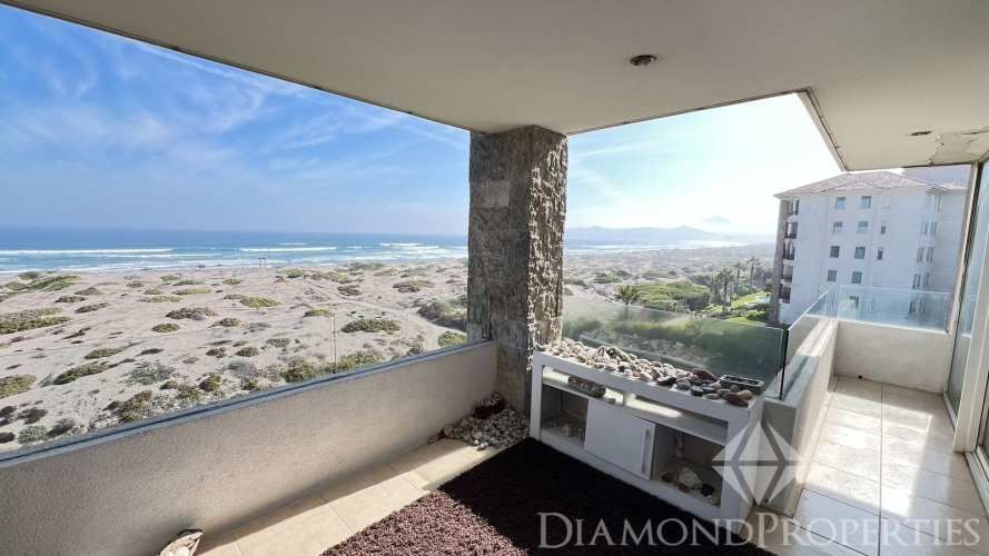 Vendo departamento en Serena Golf con amplia vista al mar UF 4600