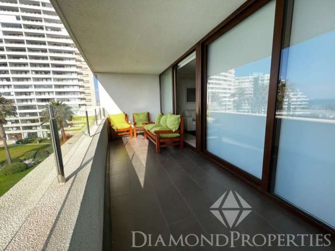 Vista Espectacular A La Bahía Departamento En Jardín Del Mar