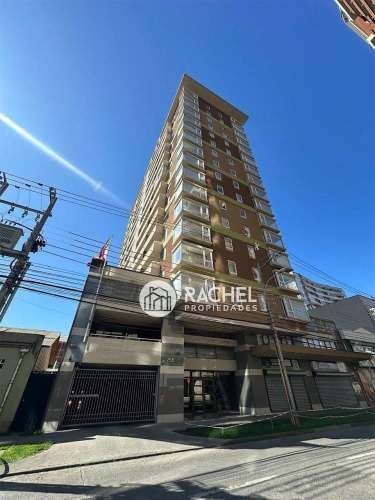 ARRIENDO SOLEADO DEPARTAMENTO 1 DORMITORIO EN CENTRO DE TEMUCO CON ESTACIONAMIENTO.