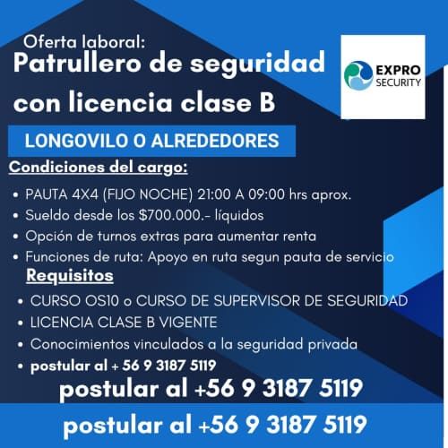 Patrullero de Seguridad  Longovilo