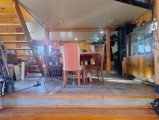 Parcela con hermosa casa de madera 100% nativa. 4 d.