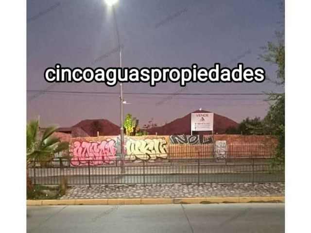 Gran Terreno con salida a dos avenidas, Quilicura