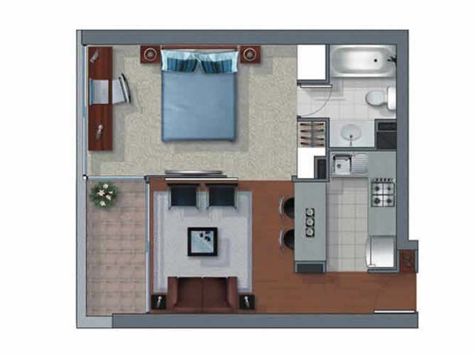 DEPTO  1D/1B  AV. SANTA MARIA 571 DUEÑO / SIN COMISIÓN /