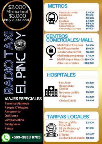 Conductor con vehículo propio para radiotaxi en Huechuraba