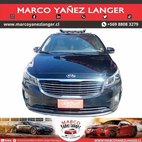 KIA GRAND CARNIVAL EX 2.2 AUT / AÑO 2018 / 3 CORRIDAS DE ACIENTOS / 142.422 KILOMETROS / EXCELENTE ESTADO