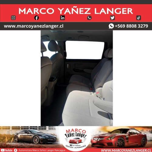 KIA GRAND CARNIVAL EX 2.2 AUT / AÑO 2018 / 3 CORRIDAS DE ACIENTOS / 142.422 KILOMETROS / EXCELENTE ESTADO