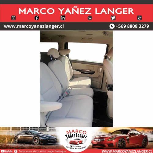 KIA GRAND CARNIVAL EX 2.2 AUT / AÑO 2018 / 3 CORRIDAS DE ACIENTOS / 142.422 KILOMETROS / EXCELENTE ESTADO