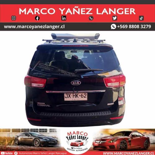KIA GRAND CARNIVAL EX 2.2 AUT / AÑO 2018 / 3 CORRIDAS DE ACIENTOS / 142.422 KILOMETROS / EXCELENTE ESTADO
