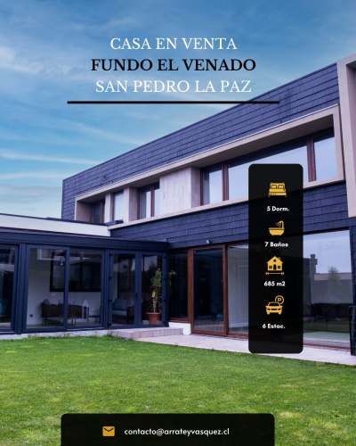 Amplia y Exclusiva Casa en Fundo Andalué