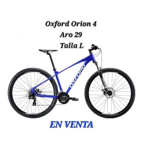 Bicicleta Oxford Orion 4 talla L Azul