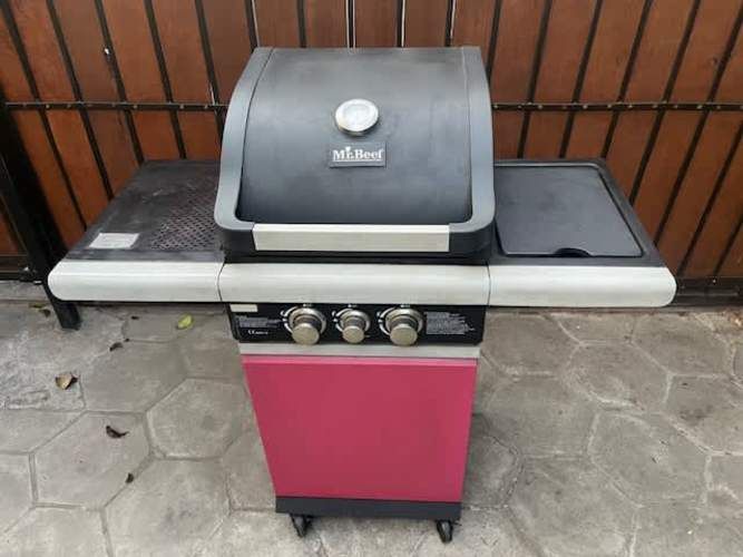 parrilla a gas usada