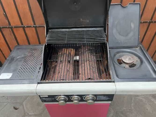 parrilla a gas usada