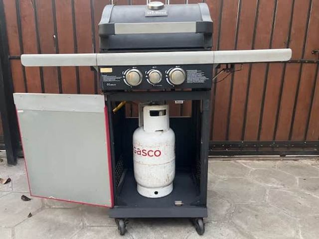 parrilla a gas usada