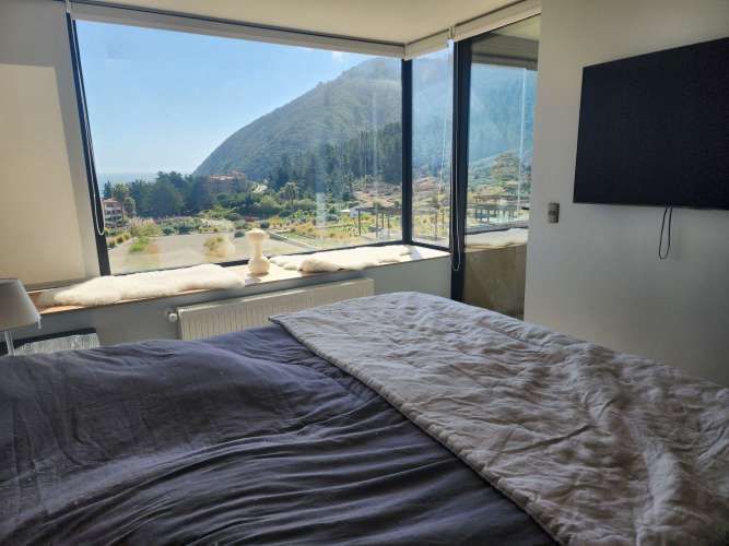 Inversión única: Depto. amoblado con vista al mar