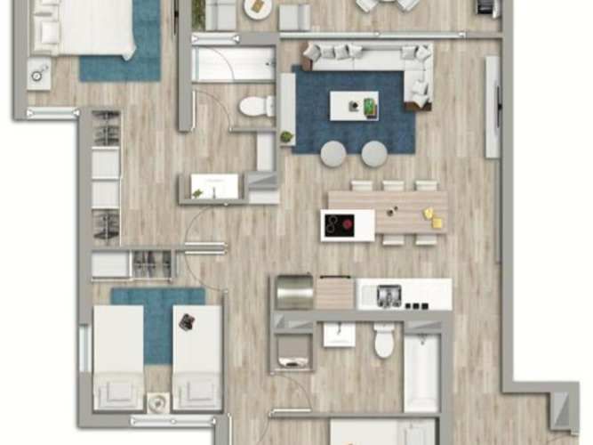 Inversión única: Depto. amoblado con vista al mar