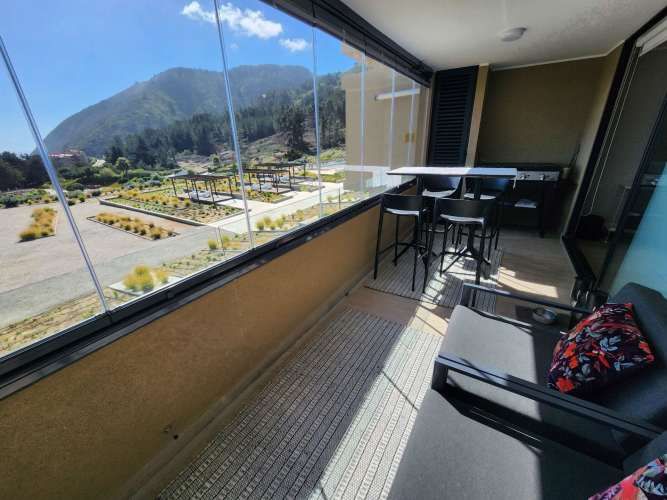 Inversión única: Depto. amoblado con vista al mar