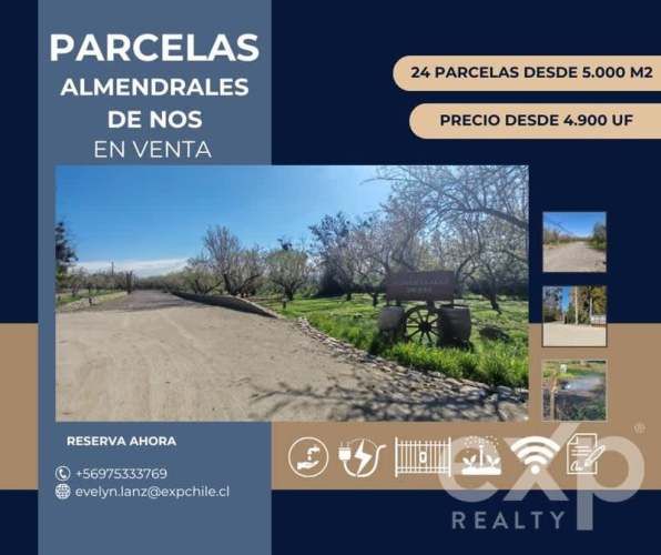 PARCELA Los Almendrales de Nos - Parcela #7 , Comuna de Buin