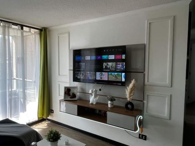 Excelente y Bello departamento 3D con estacionamiento y bodega. Recoleta