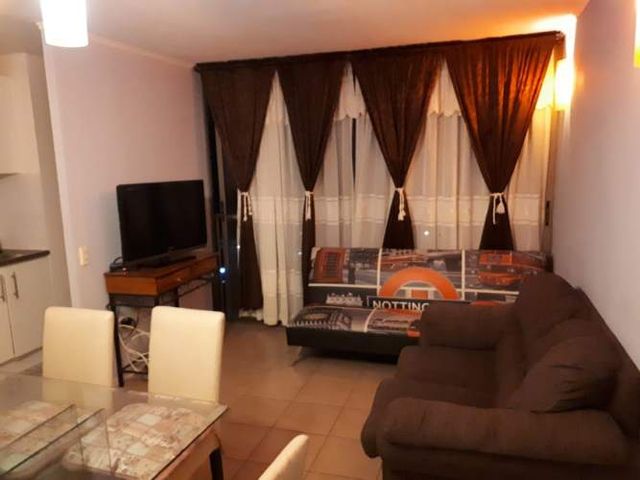 Acogedor Departamento con vista al mar, sin comisión, sector sur