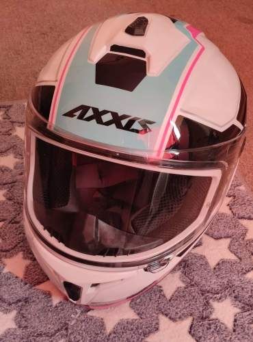 Casco moto mujer, talla L