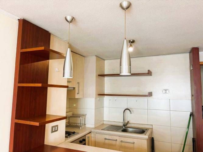 Arriendo  depto edificio Plaza Vista (7767)