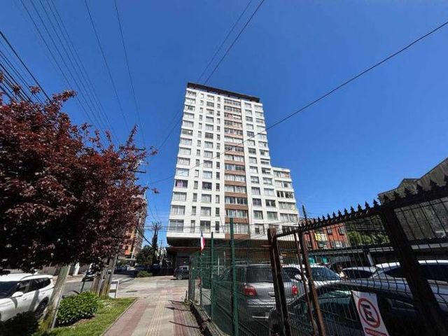 Arriendo  depto edificio Plaza Vista (7767)