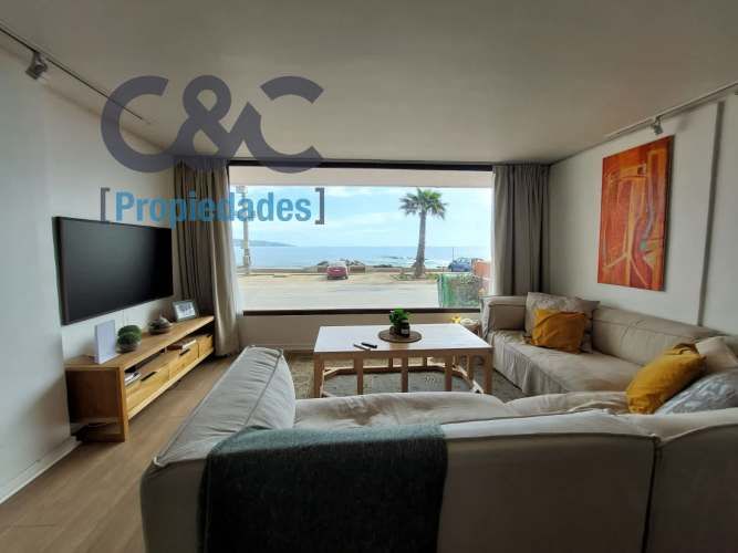 Remodelado, 3 D, 1ra Línea, Borgoño, Reñaca