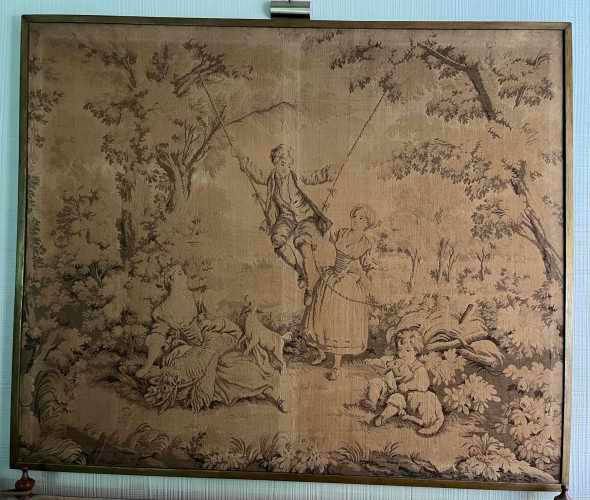 GOBELINO TAPIZ ENMARCADO