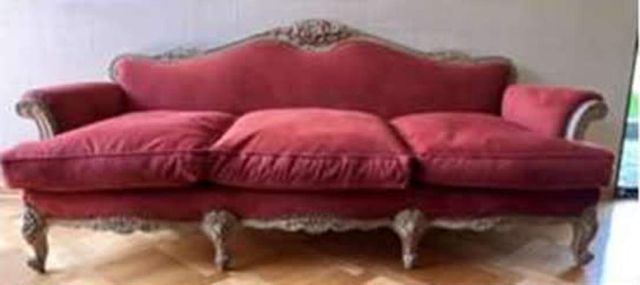 SOFA LUIS XVI 3 CUERPOS