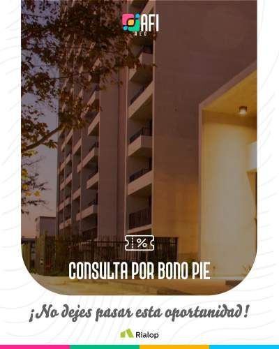 H.ZETA VENDE DEPARTAMENTOS NUEVOS EN ÑUÑOA SIN COMISION