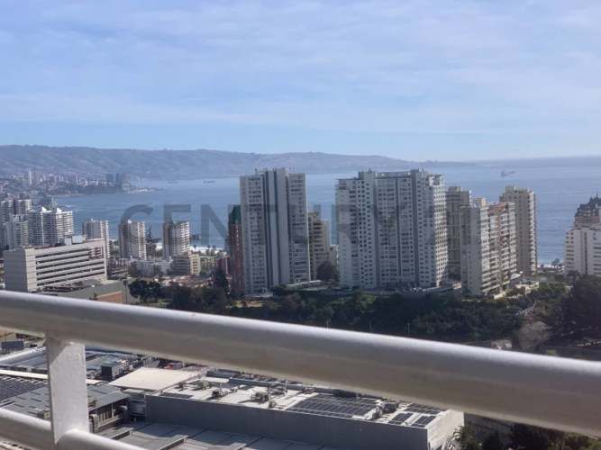 Venta Departamento estilo Mariposa, con vista despejada, Viña del Mar.