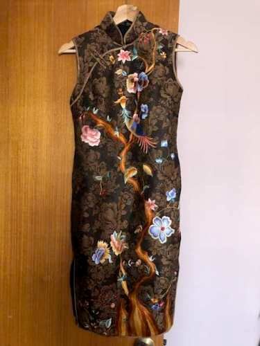 Vestido tradicional chino bordado - Nuevo