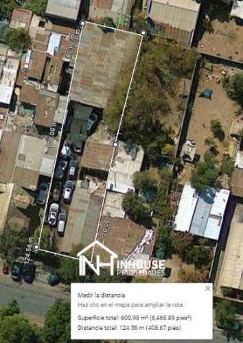 CASA Terreno industrial con bodega de 600 m2