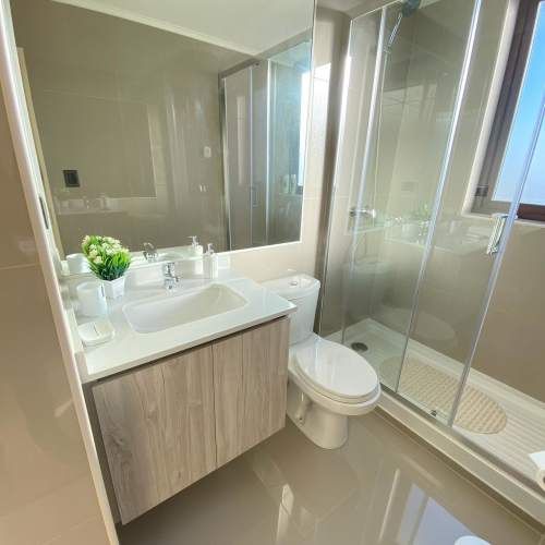 Venta Temuco. Sin Comisión. Vive o invierte con rentabilidad inmediata Piso 14 | 2D 2B | 58 m² + estacionamiento + bodega